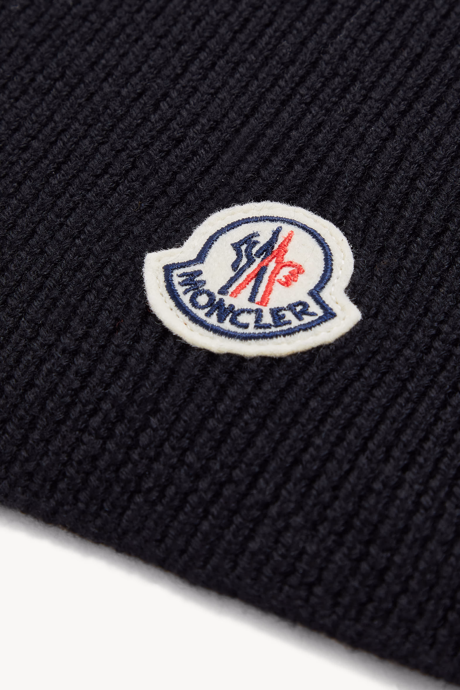 Wool Scarf Men Black Moncler 3
